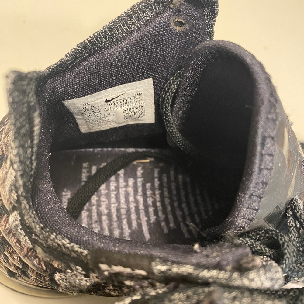 lebrons white and black